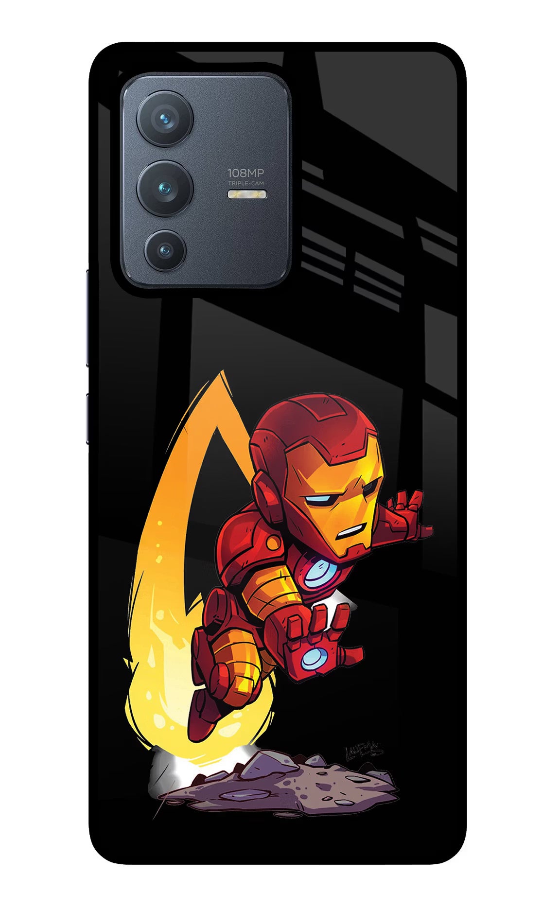 IronMan Vivo V23 Pro 5G Glass Case