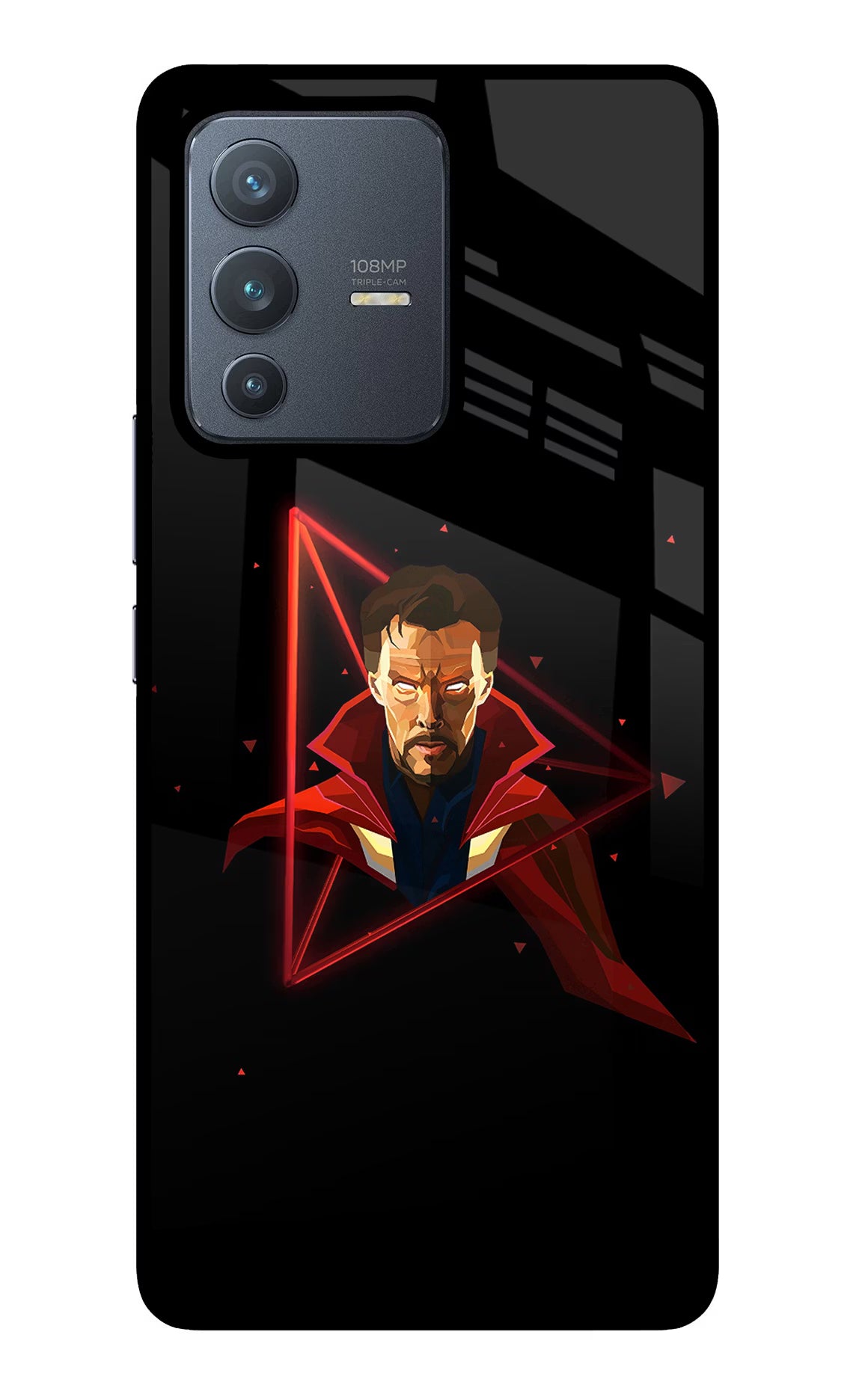 Doctor Ordinary Vivo V23 Pro 5G Glass Case Back Cover by Casekaro