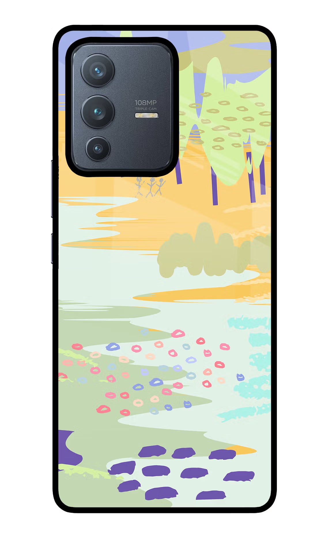 Scenery Vivo V23 Pro 5G Glass Case