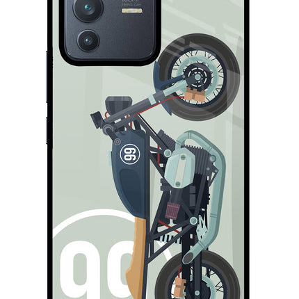 Classic Cafe Racer 99 Vivo V23 Pro 5G Glass Case