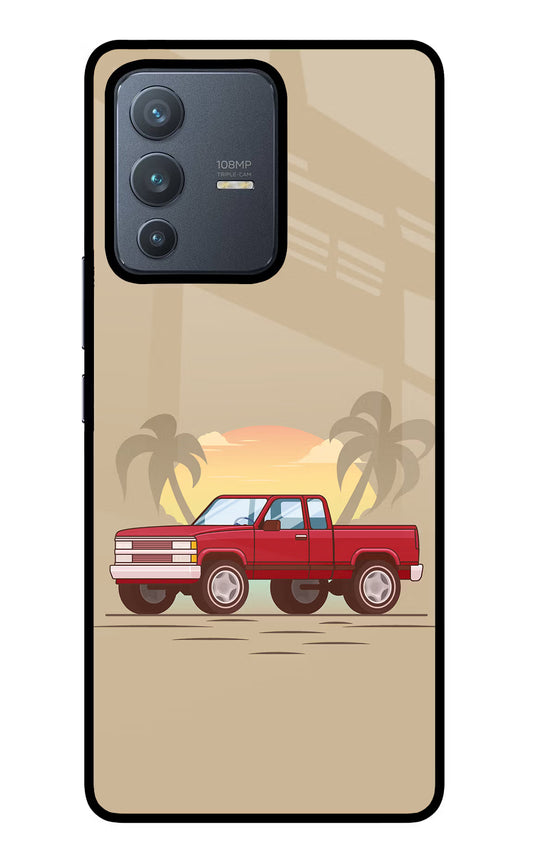 Desert Classic Drive Vivo V23 Pro 5G Glass Case