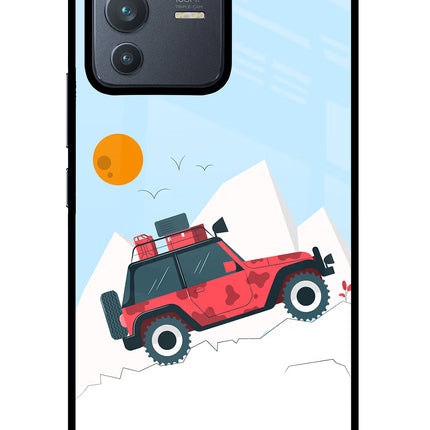 Mountain Trail Beast Vivo V23 Pro 5G Glass Case
