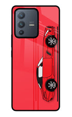 Red Velocity Vivo V23 Pro 5G Glass Case