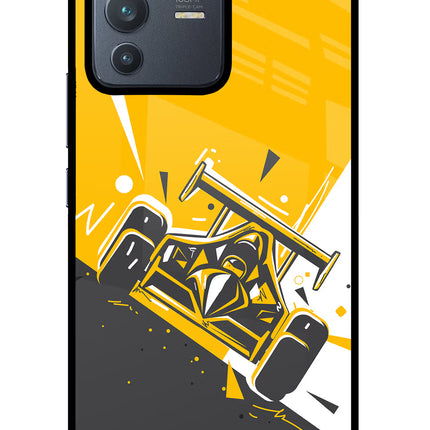 Track King Vivo V23 Pro 5G Glass Case