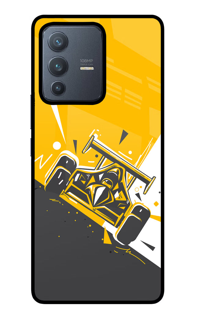 Track King Vivo V23 Pro 5G Glass Case