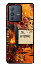Leo Zodiac Vivo V23 Pro 5G Glass Case