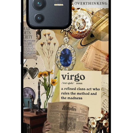 Virgo Zodiac Vivo V23 Pro 5G Glass Case