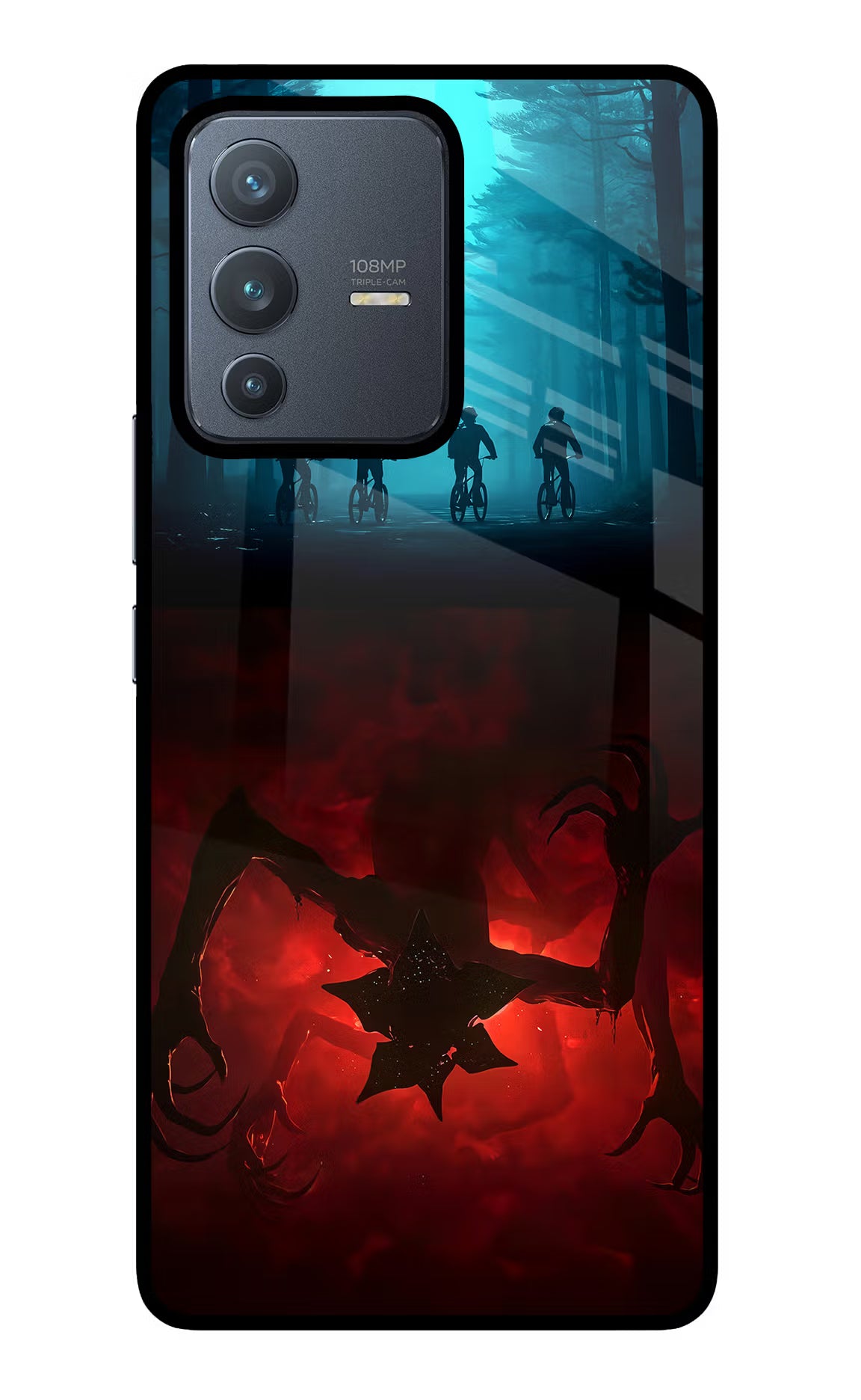 Ordinary Things Downside Up Vivo V23 Pro 5G Glass Case