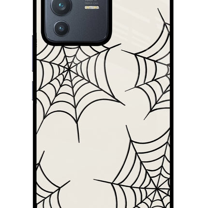 Spider Web Vivo V23 Pro 5G Glass Case