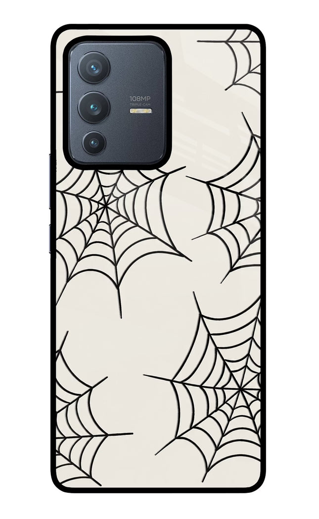 Spider Web Vivo V23 Pro 5G Glass Case