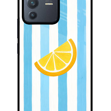 Summer Lemon Vivo V23 Pro 5G Glass Case