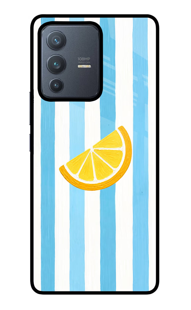 Summer Lemon Vivo V23 Pro 5G Glass Case