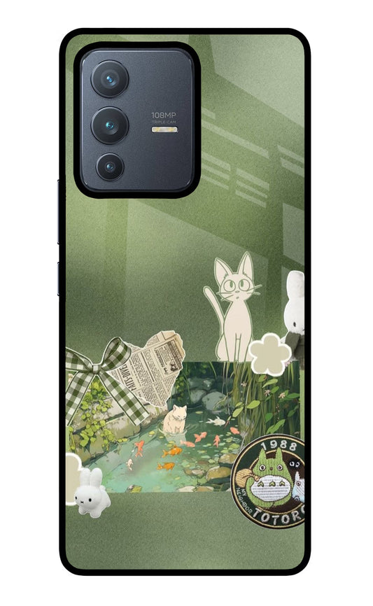 Aesthetic anime Vivo V23 Pro 5G Glass Case