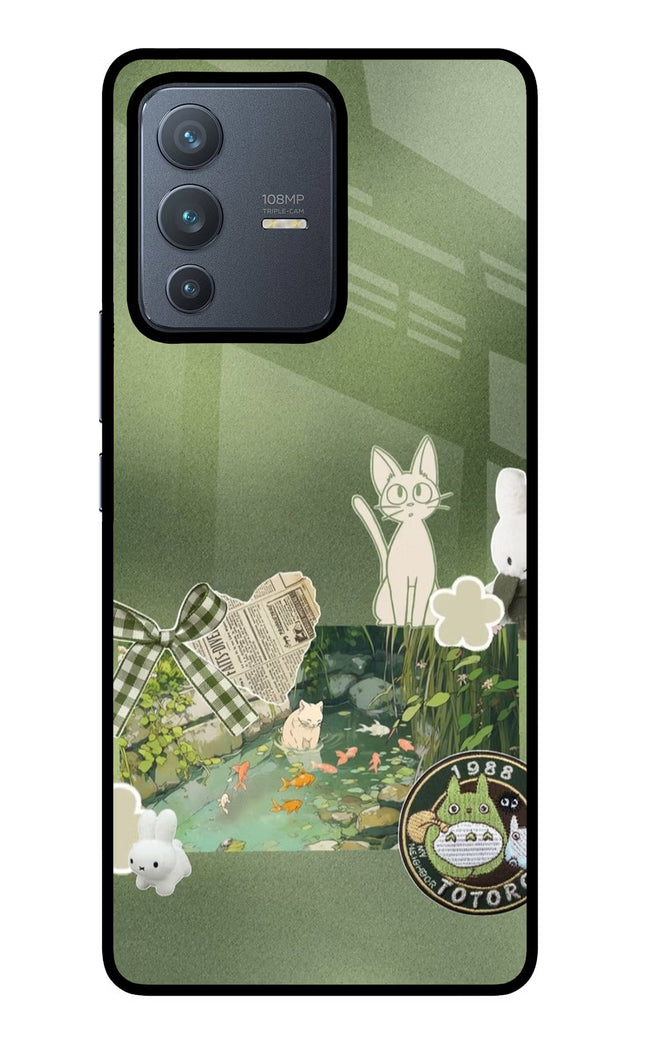 Aesthetic anime Vivo V23 Pro 5G Glass Case