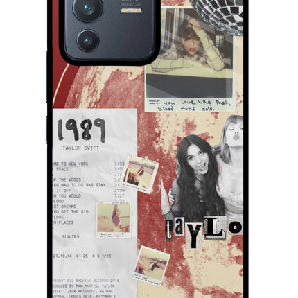 Taylor Swift Vivo V23 Pro 5G Glass Case