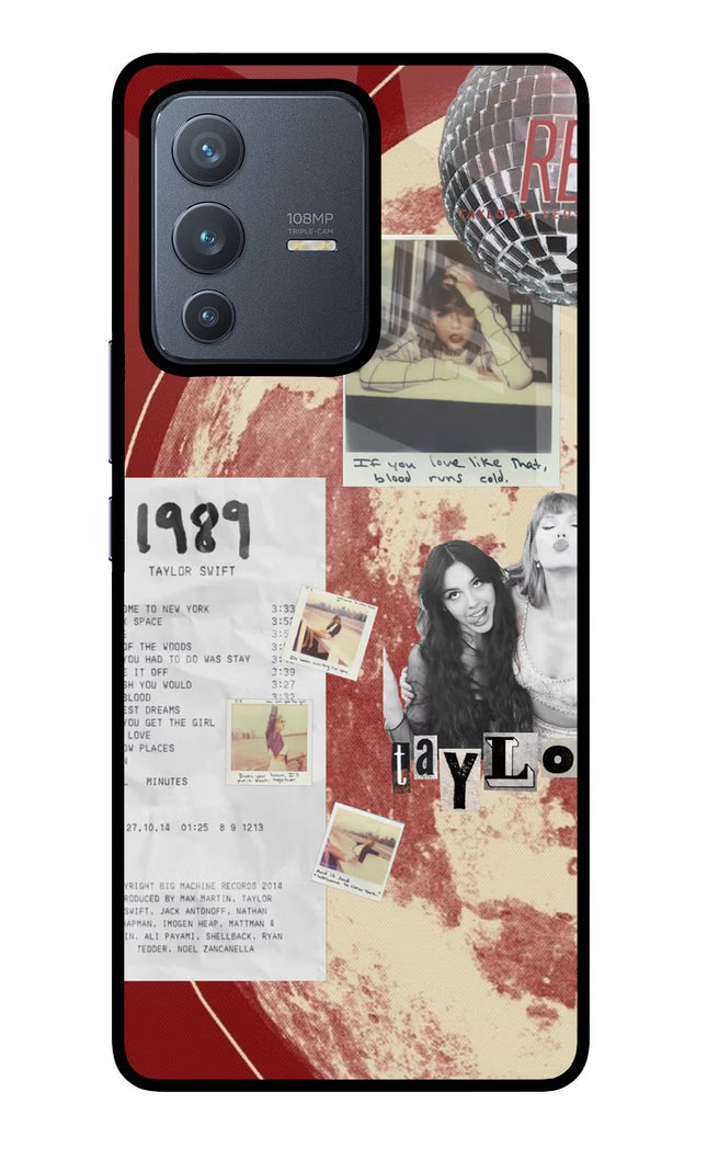 Taylor Swift Vivo V23 Pro 5G Glass Case