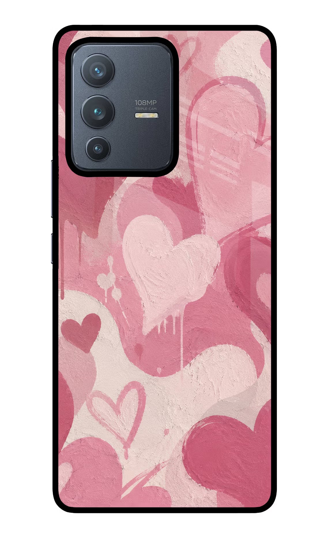 Hearty case Vivo V23 Pro 5G Glass Case