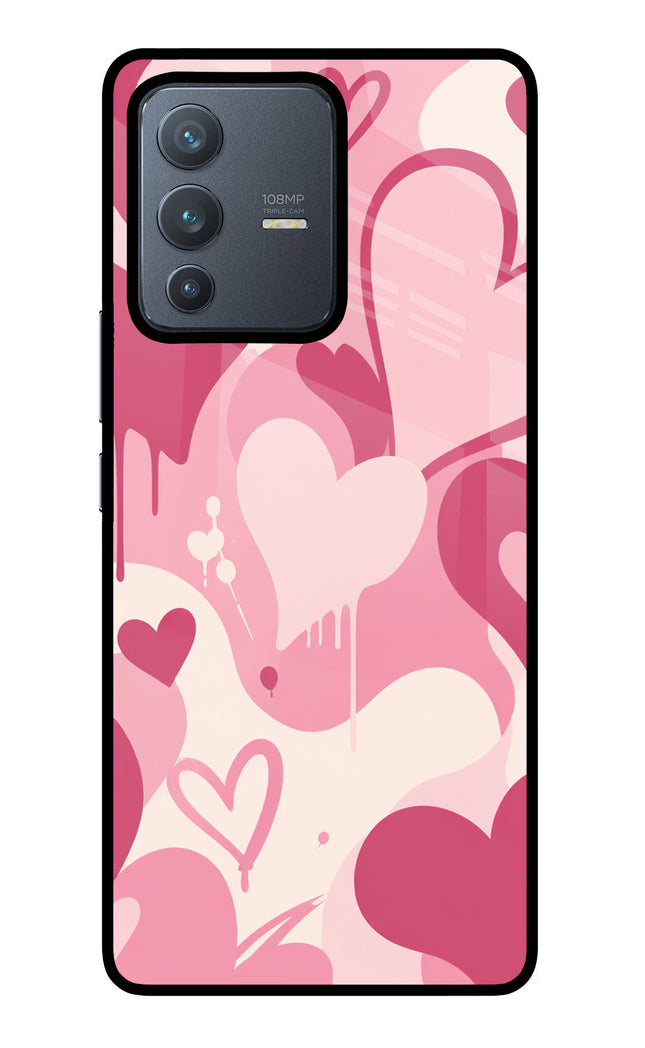 Hearty case Vivo V23 Pro 5G Glass Case