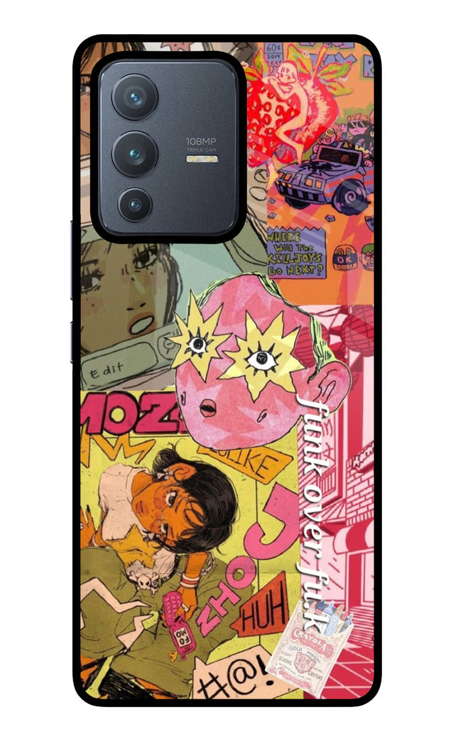 Funkover Vivo V23 Pro 5G Glass Case