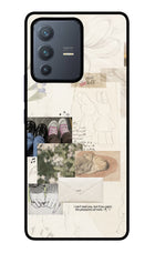 Soft Aesthetic Vivo V23 Pro 5G Glass Case