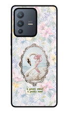 Pretty Mind Pretty Soul Vivo V23 Pro 5G Glass Case