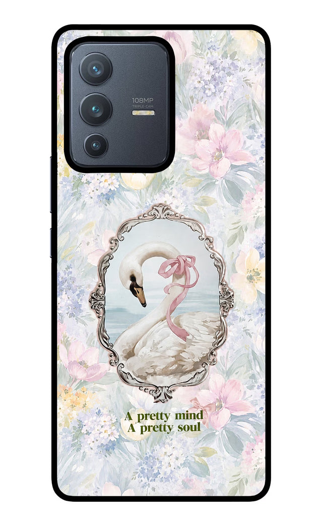 Pretty Mind Pretty Soul Vivo V23 Pro 5G Glass Case