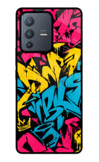 Graffiti Vibe Vivo V23 Pro 5G Glass Case