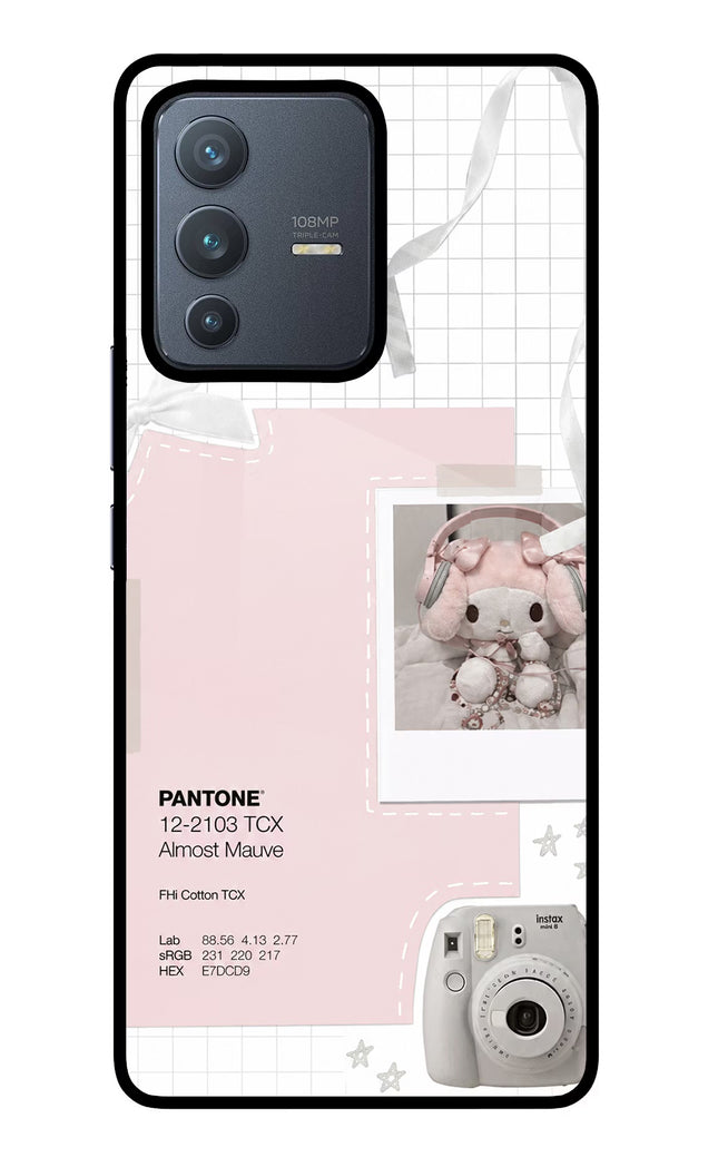 Pantone Asthetic Vivo V23 Pro 5G Glass Case