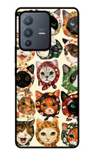 Cool Cat Vivo V23 Pro 5G Glass Case
