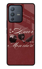 Velvet Cherry Vivo V23 Pro 5G Glass Case