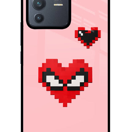 Gwen Heart Vivo V23 Pro 5G Glass Case