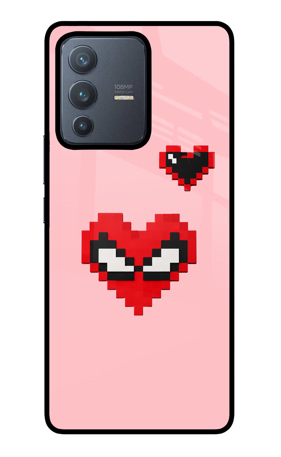 Gwen Heart Vivo V23 Pro 5G Glass Case