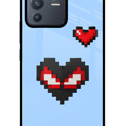 Peter Heart Vivo V23 Pro 5G Glass Case