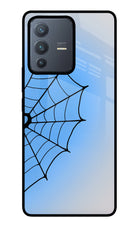 Blue Web Vivo V23 Pro 5G Glass Case