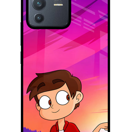 Marco Sunset Vivo V23 Pro 5G Glass Case