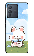 Bunny Treat Vivo V23 Pro 5G Glass Case