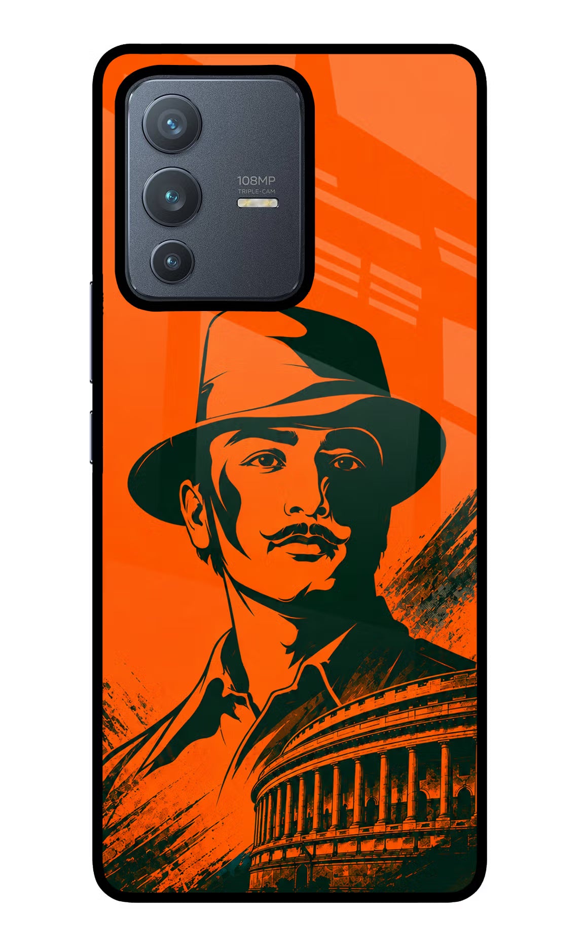Bhagat Singh Legacy Vivo V23 Pro 5G Glass Case