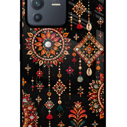 Boho Noir Vivo V23 Pro 5G Glass Case