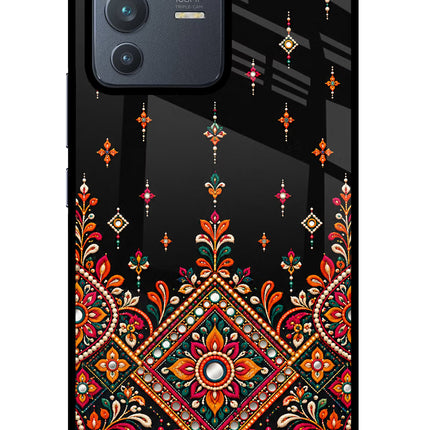 Noir Mehfil Vivo V23 Pro 5G Glass Case