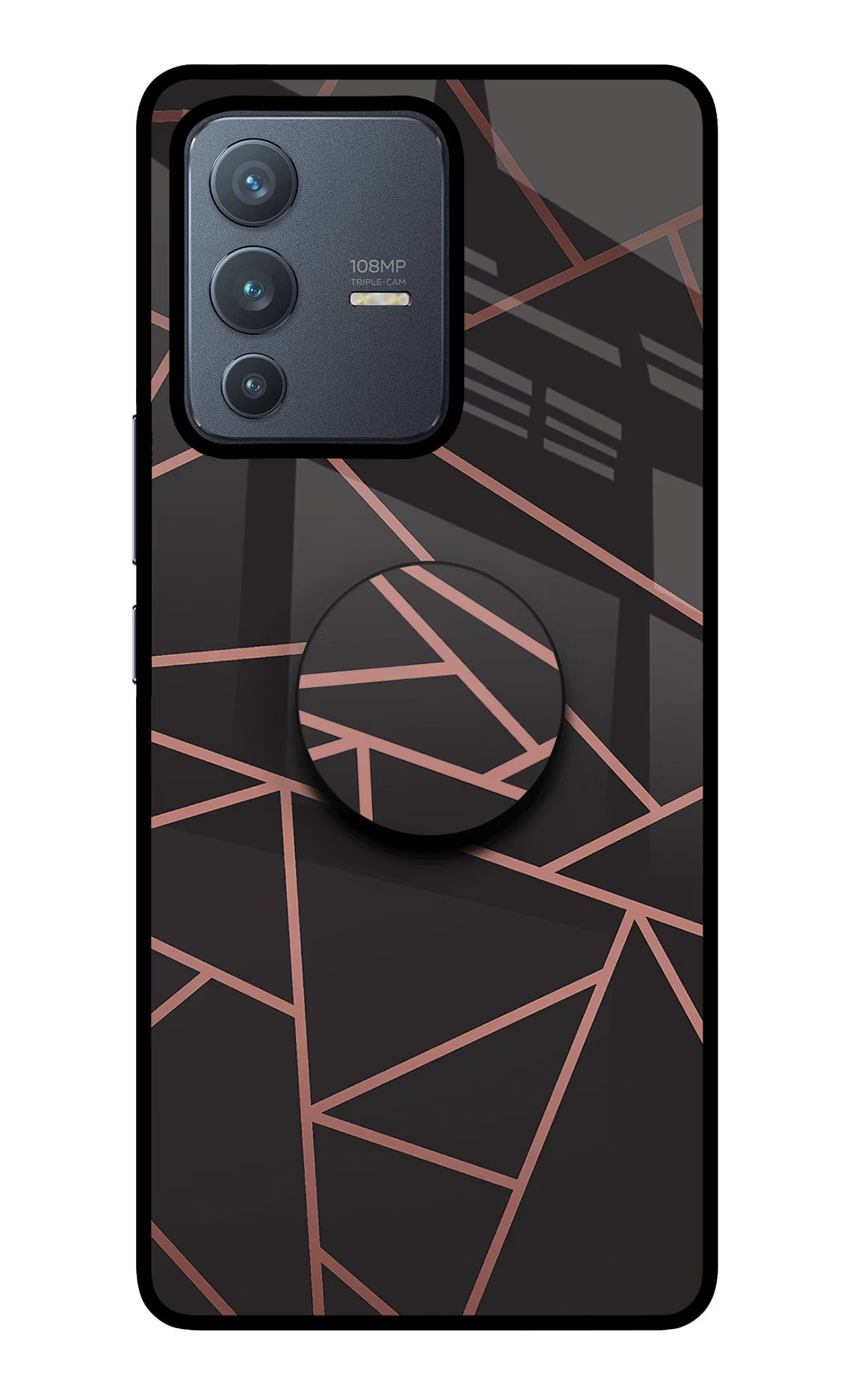 Geometric Pattern Vivo V23 Pro 5G Pop Case by Casekaro
