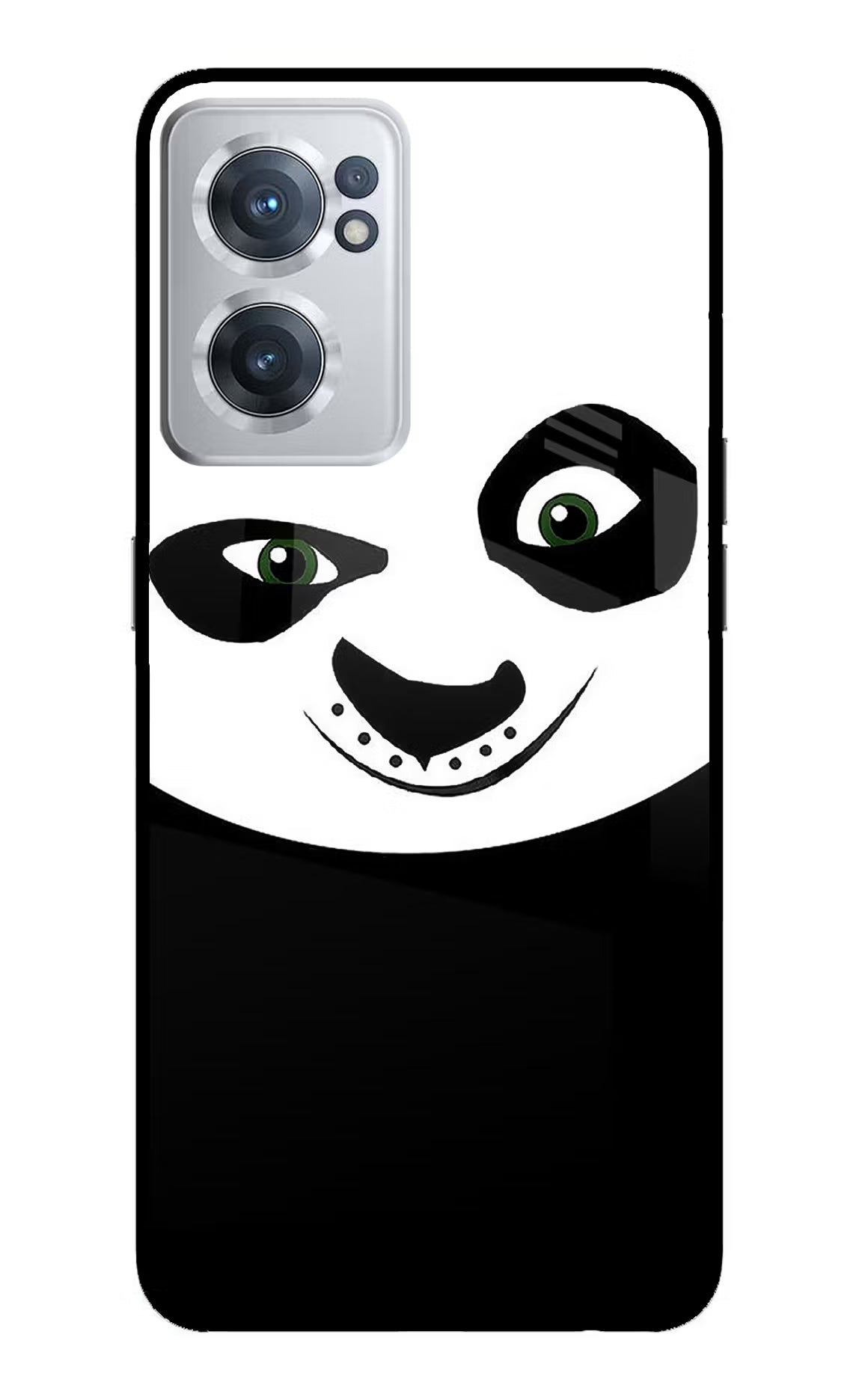 Panda OnePlus Nord CE 2 5G Glass Case Back Cover by Casekaro