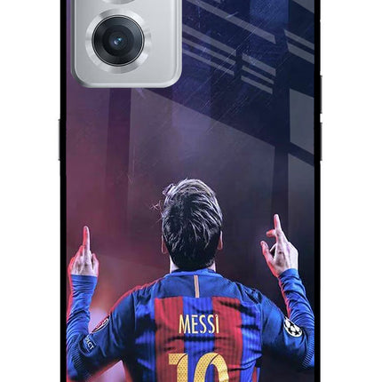 Messi OnePlus Nord CE 2 5G Glass Case