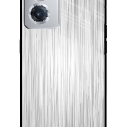 Wooden Grey Texture OnePlus Nord CE 2 5G Glass Case Back Cover by Casekaro