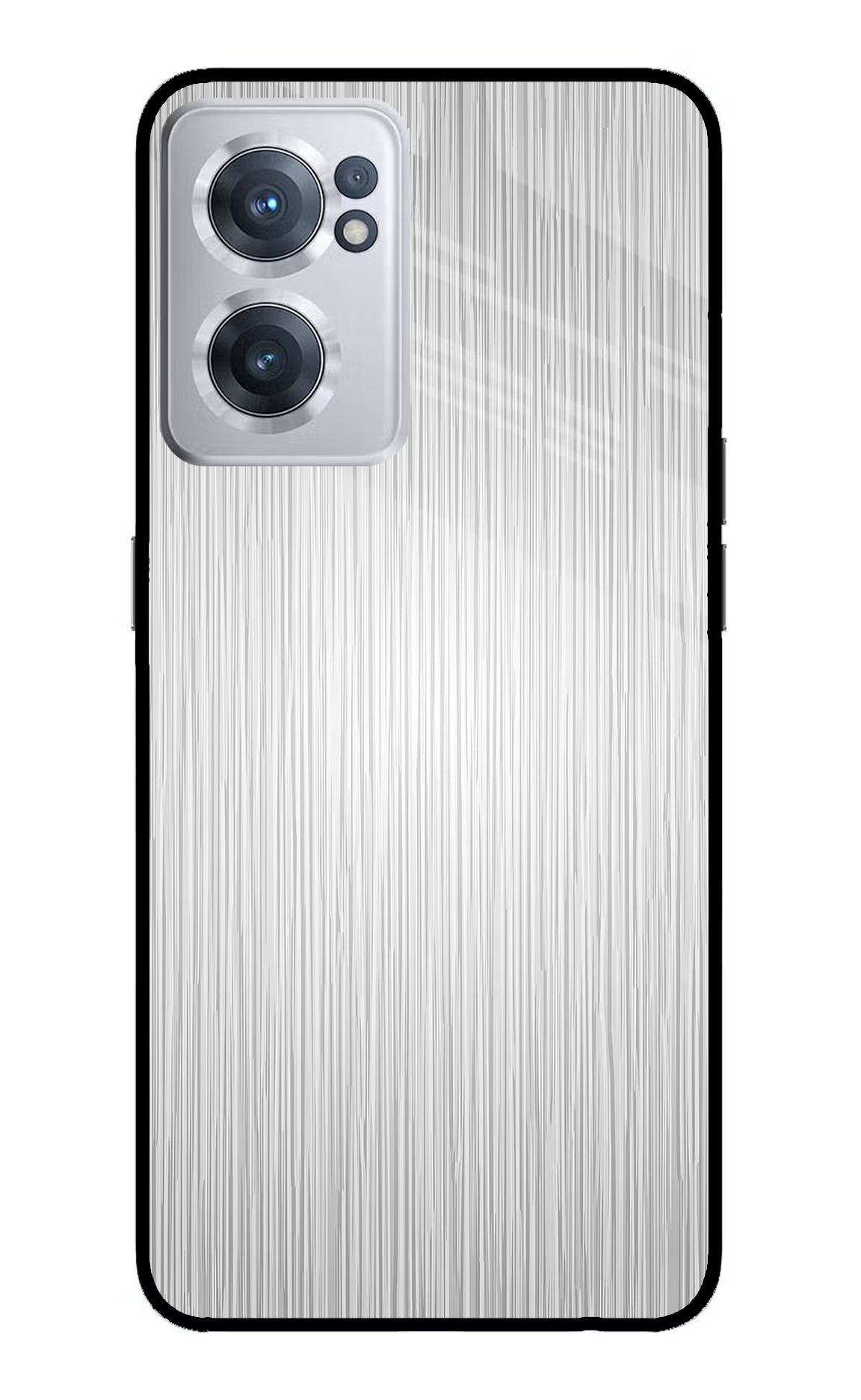 Wooden Grey Texture OnePlus Nord CE 2 5G Glass Case Back Cover by Casekaro