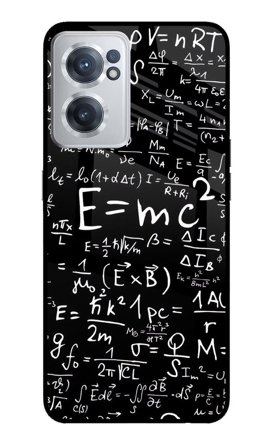 Physics Formula OnePlus Nord CE 2 5G Glass Case