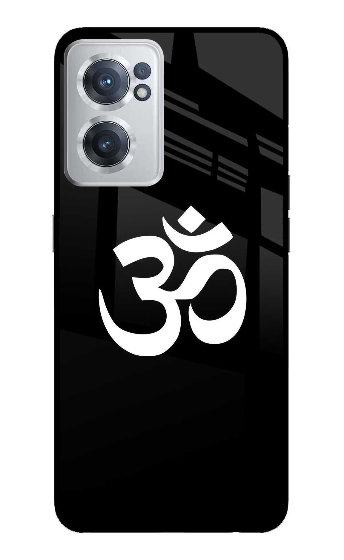 Om OnePlus Nord CE 2 5G Glass Case Back Cover by Casekaro