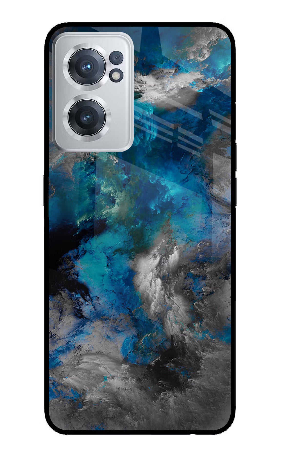 Artwork OnePlus Nord CE 2 5G Glass Case Back Cover by Casekaro