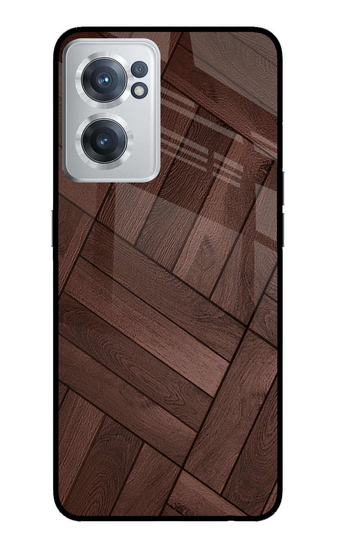 Wooden Texture Design OnePlus Nord CE 2 5G Back Cover