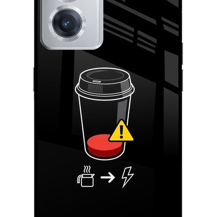 Coffee OnePlus Nord CE 2 5G Glass Case