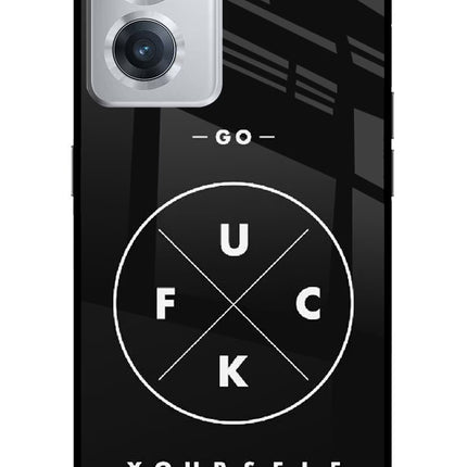 Go Fuck Yourself OnePlus Nord CE 2 5G Glass Case